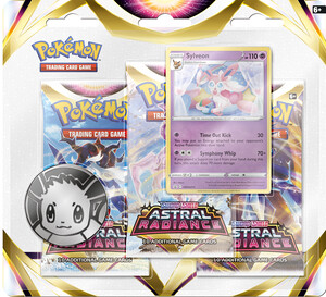Pokémon TCG: Astral Radiance  3-Pack Blister Sylveon