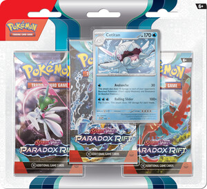 Pokémon TCG: Paradox Rift - 3-pack - Cetitan