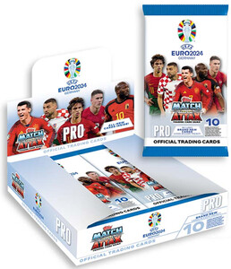 Official cards Topps EURO 2024 10x Premium PRO pack (BOX)
