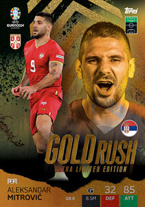 Euro 2024 GOLD RUSH LIMITED Mitrović