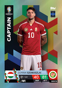 Euro 2024 HUNGARY CAPTAIN Szoboszlai - HUN15