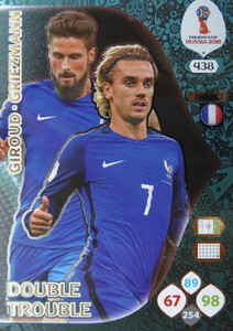 WORLD CUP RUSSIA 2018 DOUBLE TROUBLE FRANCJA 438