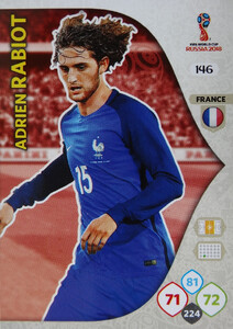 WORLD CUP RUSSIA 2018 TEAM MATE FRANCJA RABIOT 146