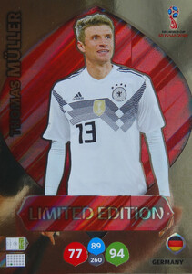 WORLD CUP RUSSIA 2018 LIMITED  NIEMCY Thomas Muller