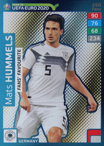 ROAD TO EURO 2020 FANS FAVOURITE Mats Hummels #250