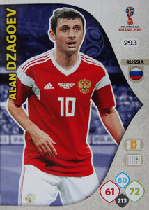 WORLD CUP RUSSIA 2018 TEAM MATE ROSJA DZAGOEV 293