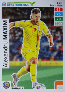 ROAD TO EURO 2020 TEAM MATE  Alexandru Maxim 178