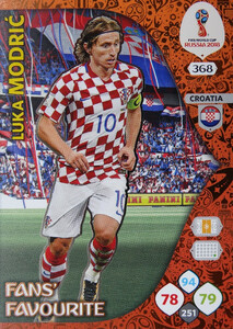 WORLD CUP RUSSIA 2018 FANS FAVOURITE MODRIC 368