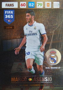 UPDATE 2017 FIFA 365 FANS' FAVOURITE MARCO ASENSIO #94