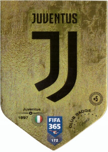 2019 FIFA 365 FANS CLUB BADGE LOGO Juventus #172