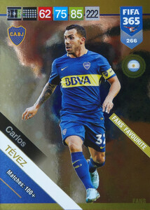 2019 FIFA 365 FANS FAVOURITE  Carlos Tevez #266