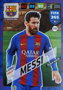 2018 FIFA 365 TEAM MATE Lionel Messi #115