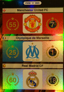 2016 FIFA 365 LOGO 	Manchester United FC, Olympique de Marseille, Real Madrid CF #7