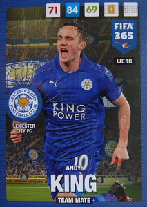 UPDATE 2017 FIFA 365 TEAM MATE Andy King #18