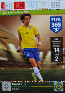 2016 FIFA 365 INTERNATIONAL STAR David Luiz #326