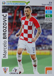 ROAD TO EURO 2020 TEAM MATE Marcelo Brozović 23