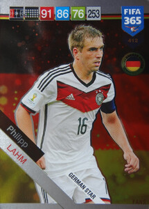 2019 FIFA 365 GERMAN STAR Philipp Lahm #412