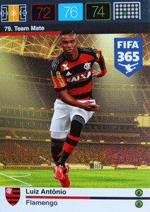 2016 FIFA 365 TEAM MATE FLAMENGO Luiz Antônio #79