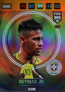 2017 FIFA 365 ICONS Neymar Jr. #3
