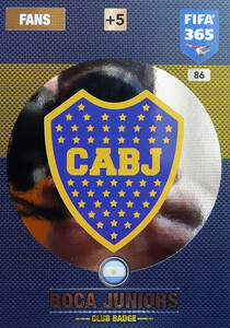 2017 FIFA 365 CLUB LOGO Boca Juniors #86