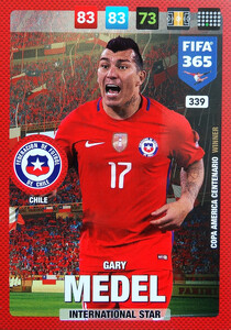 2017 FIFA 365 NATIONAL TEAM  Gary Medel #339