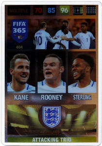 2017 FIFA 365 ATTACKING TRIO Kane / Rooney / Sterling #404