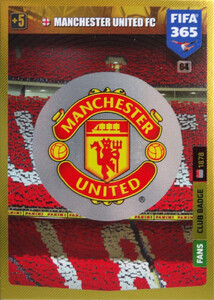 2020 FIFA 365 CLUB BADGE LOGO Manchester United #64