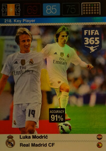 2016 FIFA 365 KEY PLAYER Luka Modrić #218
