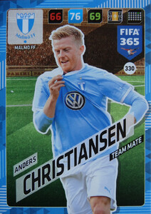 FIFA 365 2018 NORDIC  RISING STAR Anders Christiansen #330