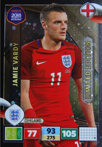 ROAD TO RUSSIA 2018 LIMITED Jamie Vardy