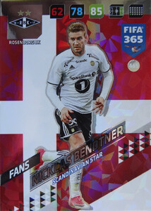 FIFA 365 2018 NORDIC SCANDINAVIAN STAR Nicklas Bendtner #465