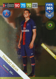 2019 FIFA 365 FANS FAVOURITE  Thiago Silva #83