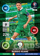 ROAD TO EURO 2016 TEAM MATE Robbie Keane #114