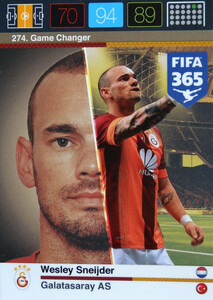 2016 FIFA 365 GAME CHANGER Wesley Sneijder #274
